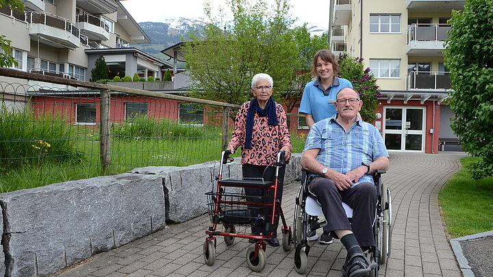 Arbeiten und das Leben erleben in der Betagtensiedlung Huwel 