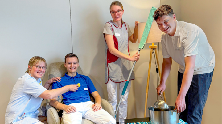 "Mit Herz und Hand" - Entdeckerparcours im BZ St. Ulrich 