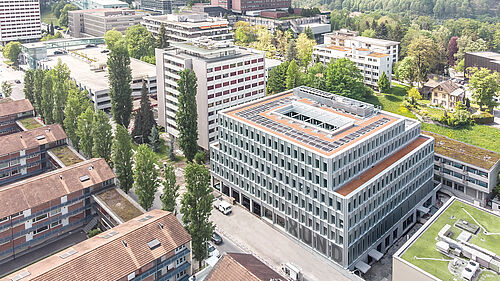 Flugbild Bildungszentrum XUND