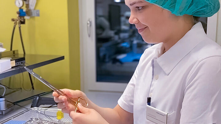 Zentralsterilisation: Sauber und steril! 